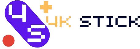 4K Retro Game Stick logo – plug and play retro console with 20,000+ games